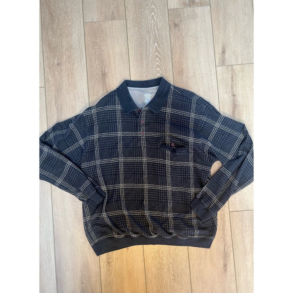 Vintage Grandpa long Sleve Collared Tee